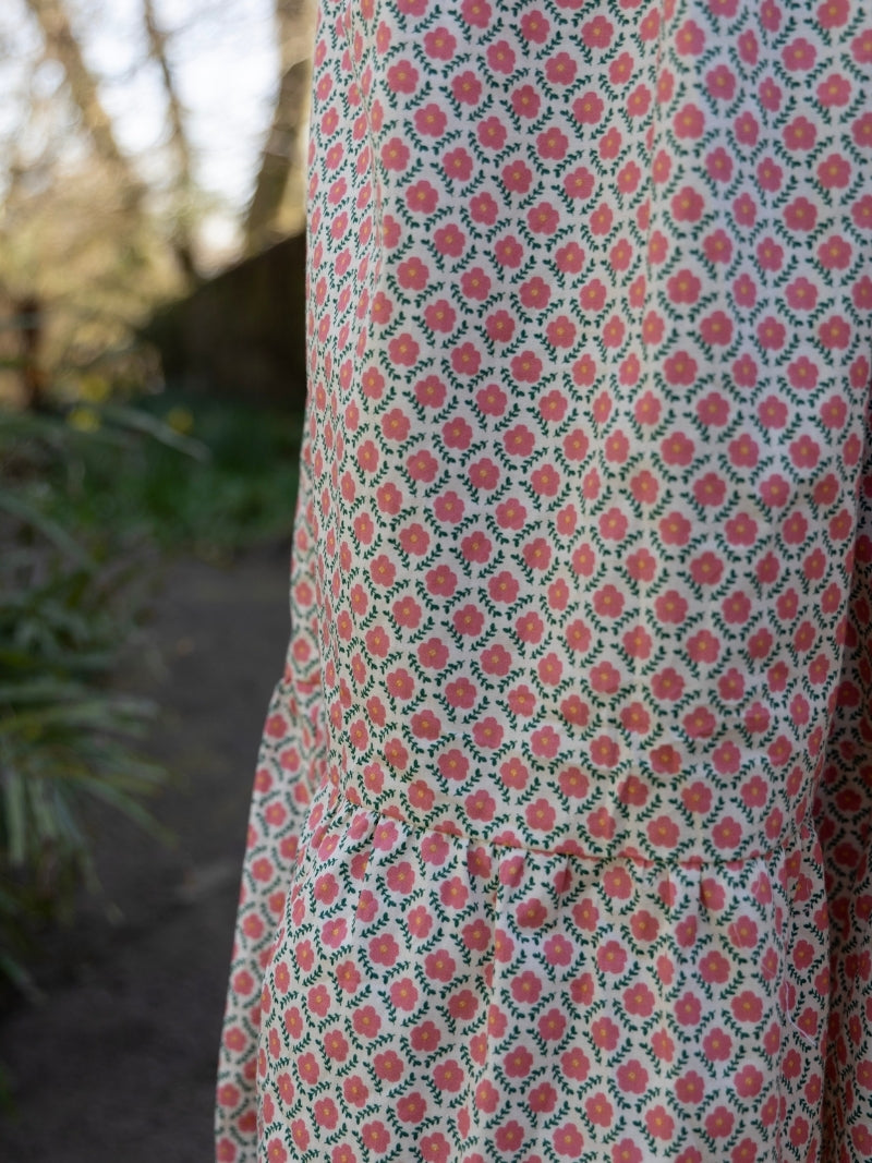 The Ria Dress - Blush Floral