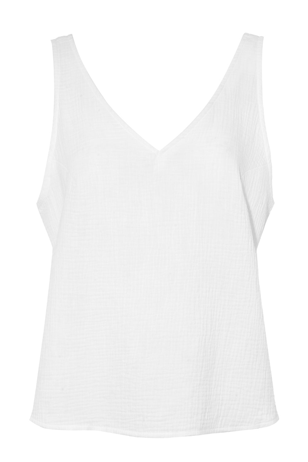 Organic Cotton Gauze Vest - Onesta UK - #ethical_Clothes#