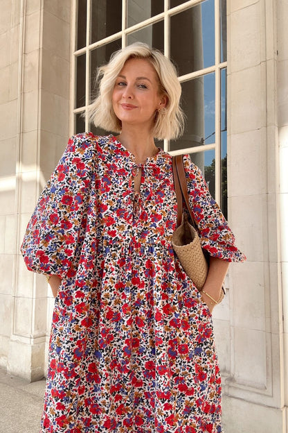 The Ria Dress - Flower Power
