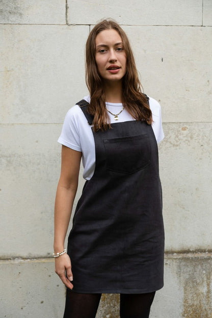 Organic Cotton Pinafore Dress