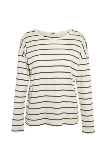 Blue Organic Cotton Breton Top - Onesta UK - #ethical_Clothes#