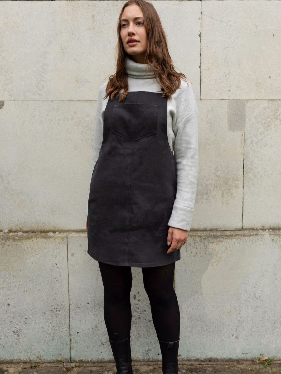 Organic Cotton Pinafore Dress - Onesta UK - #ethical_Clothes#