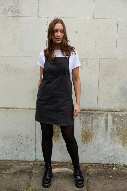 Organic Cotton Pinafore Dress - Onesta UK - #ethical_Clothes#