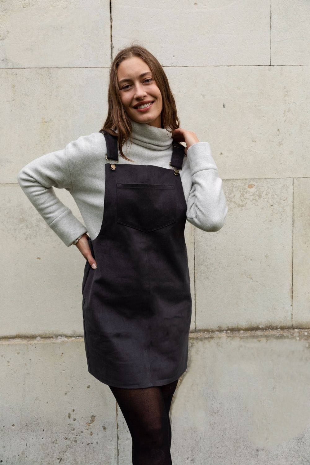 Organic Cotton Pinafore Dress - Onesta UK - #ethical_Clothes#