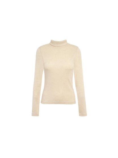 Ribbed Roll Neck Top - Onesta UK - #ethical_Clothes#