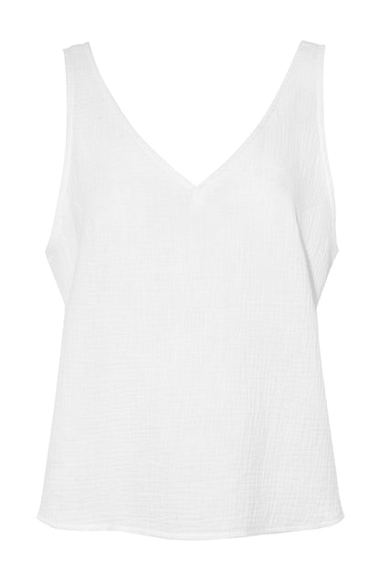Organic Cotton Gauze Vest - Onesta UK - #ethical_Clothes#